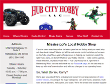 Tablet Screenshot of hubcityhobby.com